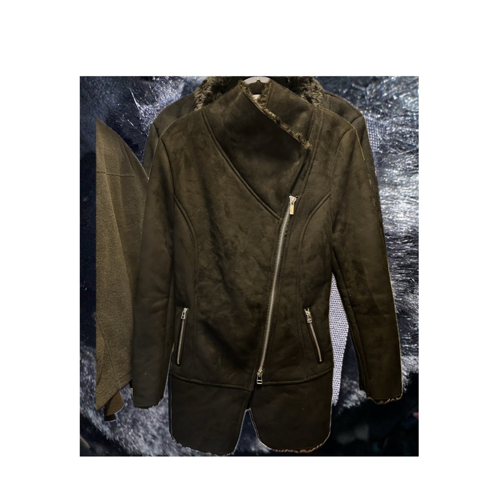 Beautiful women’s faux fur coat